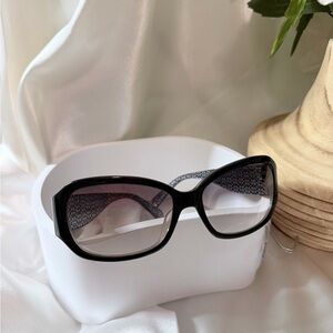 Coach Black Oversized Women's Sunglasses